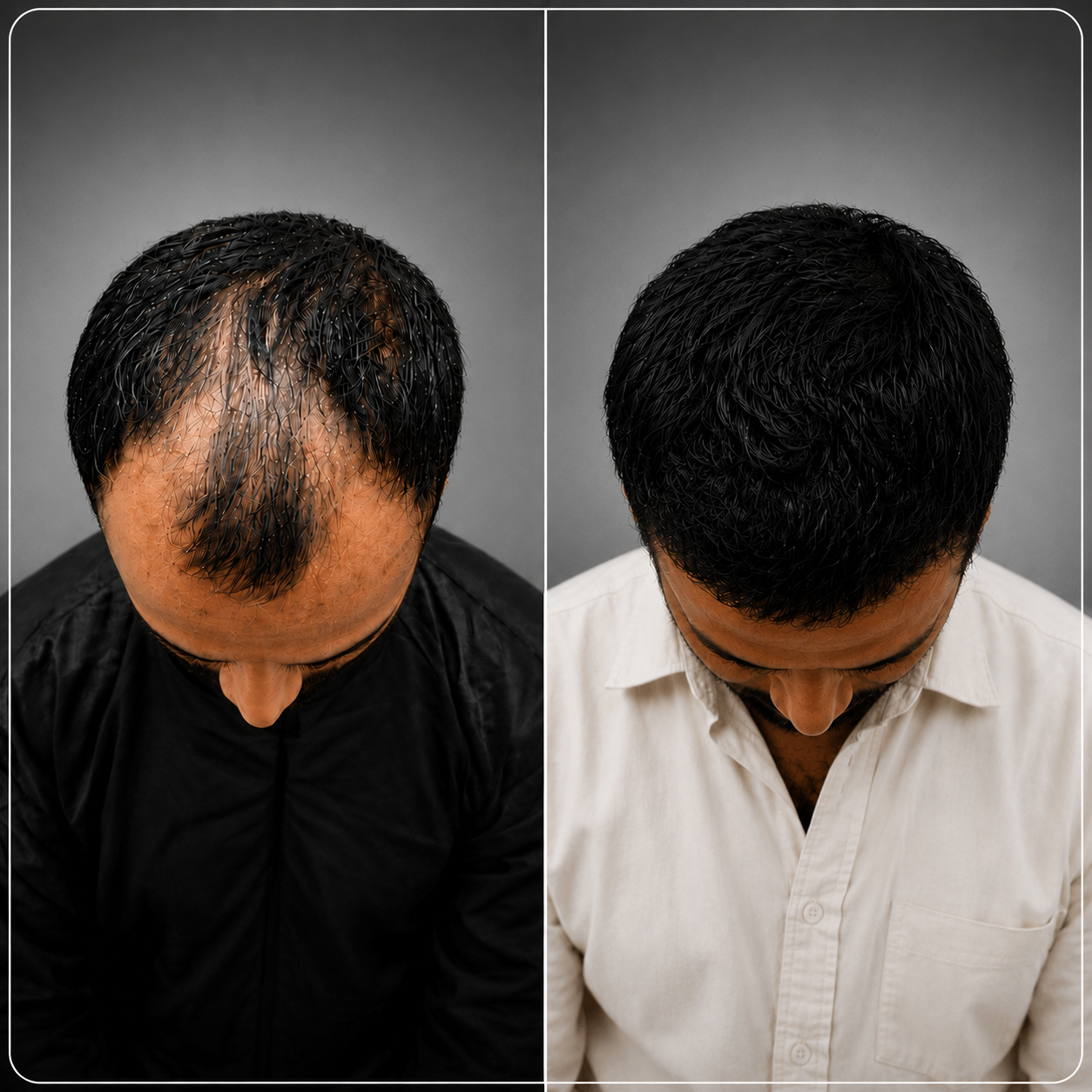 Grade 4 | 3400 Grafts | FUE - After 9 Months
